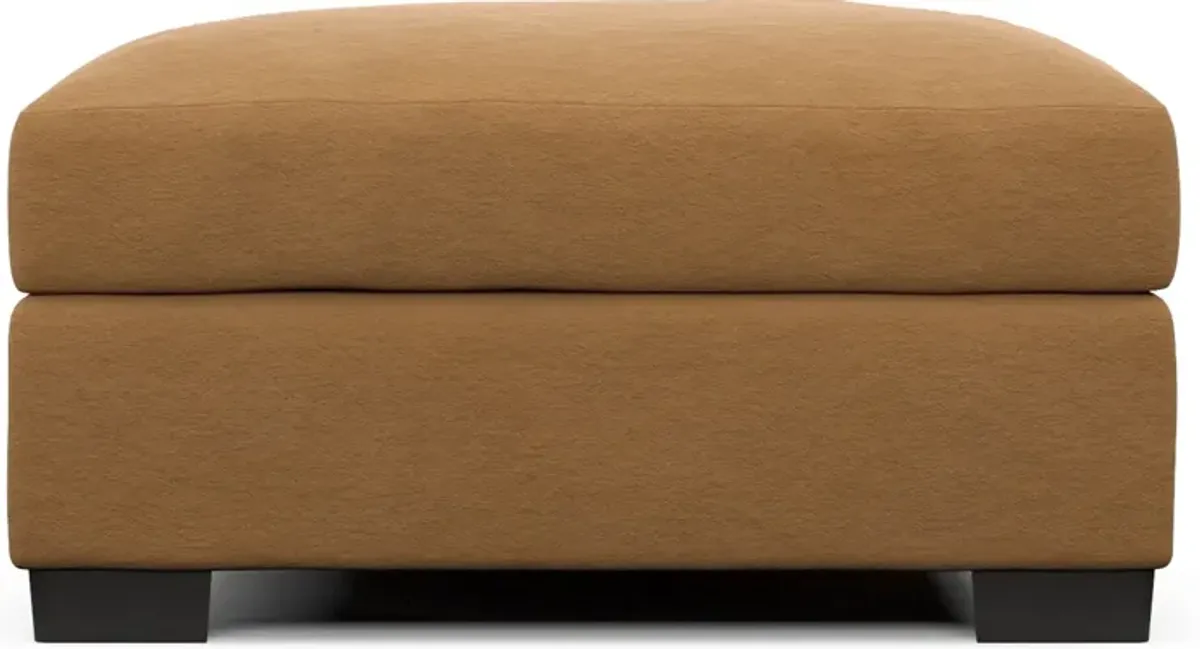 Beckham Foam Comfort Ottoman - Merrimac Topaz