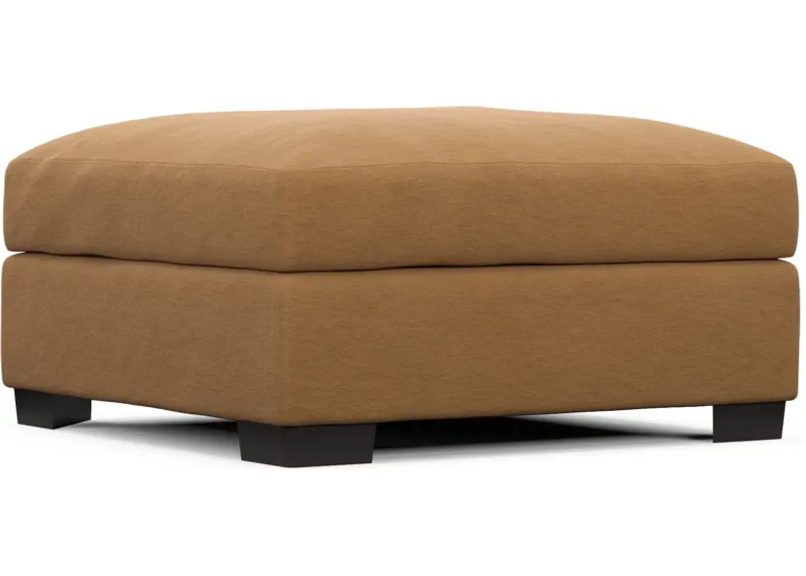 Beckham Foam Comfort Ottoman - Merrimac Topaz