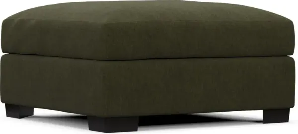 Beckham Foam Comfort Ottoman - Marina Moss