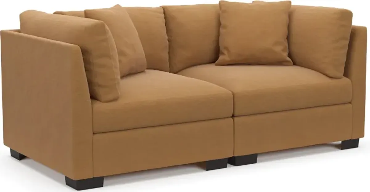 Beckham 2-Piece Foam Comfort Sofa - Merrimac Topaz