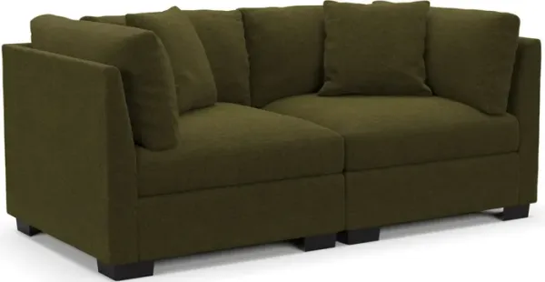 Beckham Foam Comfort Sofa - Midcentury Peat