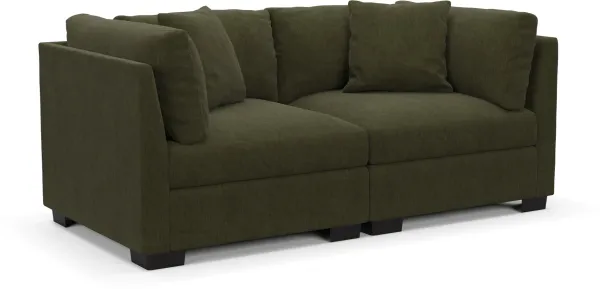 Beckham Foam Comfort Sofa - Marina Moss