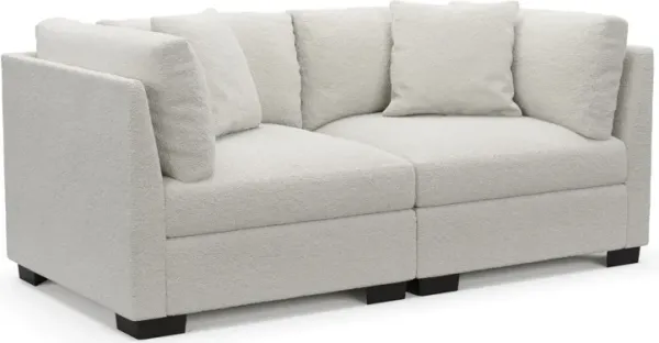 Beckham Foam Comfort Sofa - Texel Gray