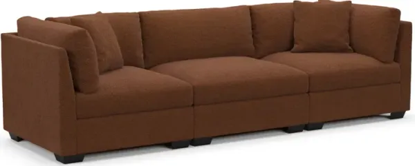 Beckham Foam Comfort Sofa - Nora Chocolate