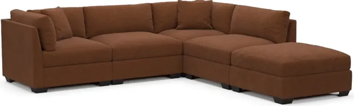 Beckham Foam Comfort 2 Pc. Living Room - Nora Chocolate