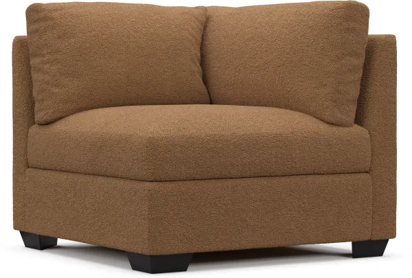 Beckham Hybrid Comfort Corner Chair - Texel Caramel