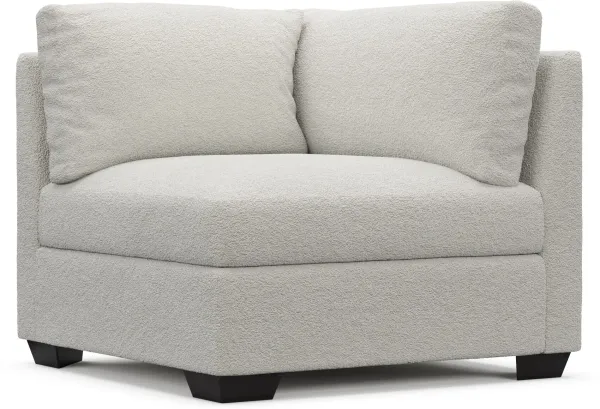 Beckham Hybrid Comfort Corner Chair - Texel Gray