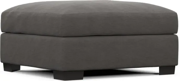Beckham Hybrid Comfort Ottoman - Merrimac Ash