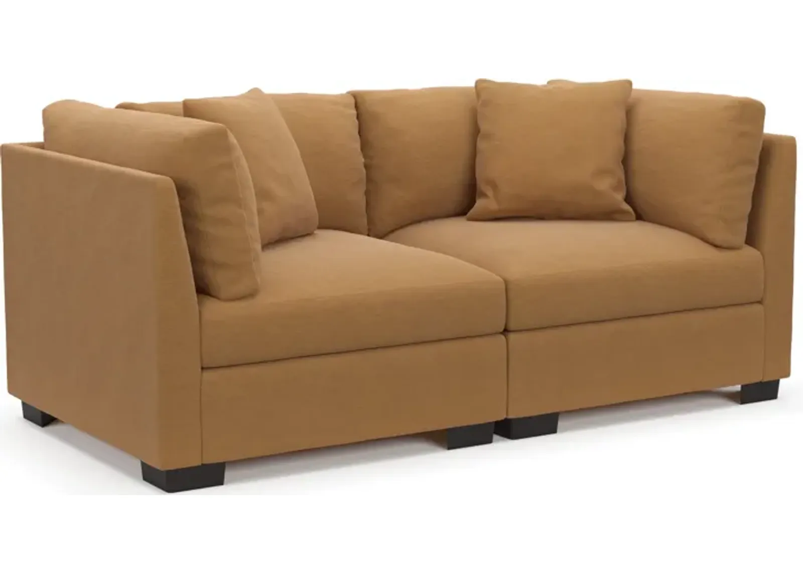 Beckham 2-Piece Hybrid Comfort Sofa - Merrimac Topaz