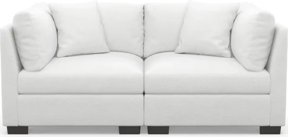 Beckham 2-Piece Hybrid Comfort Sofa - Lovie Chalk