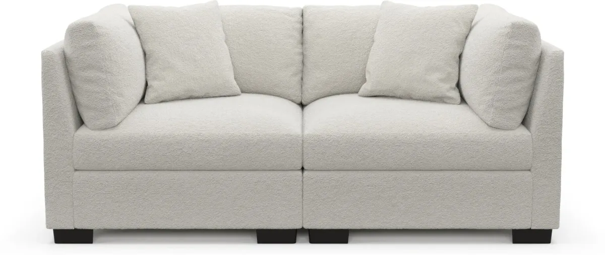Beckham Hybrid Comfort Sofa - Texel Gray