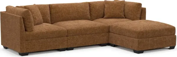 Beckham Hybrid Comfort 2 Pc. Living Room - Sundar Spice