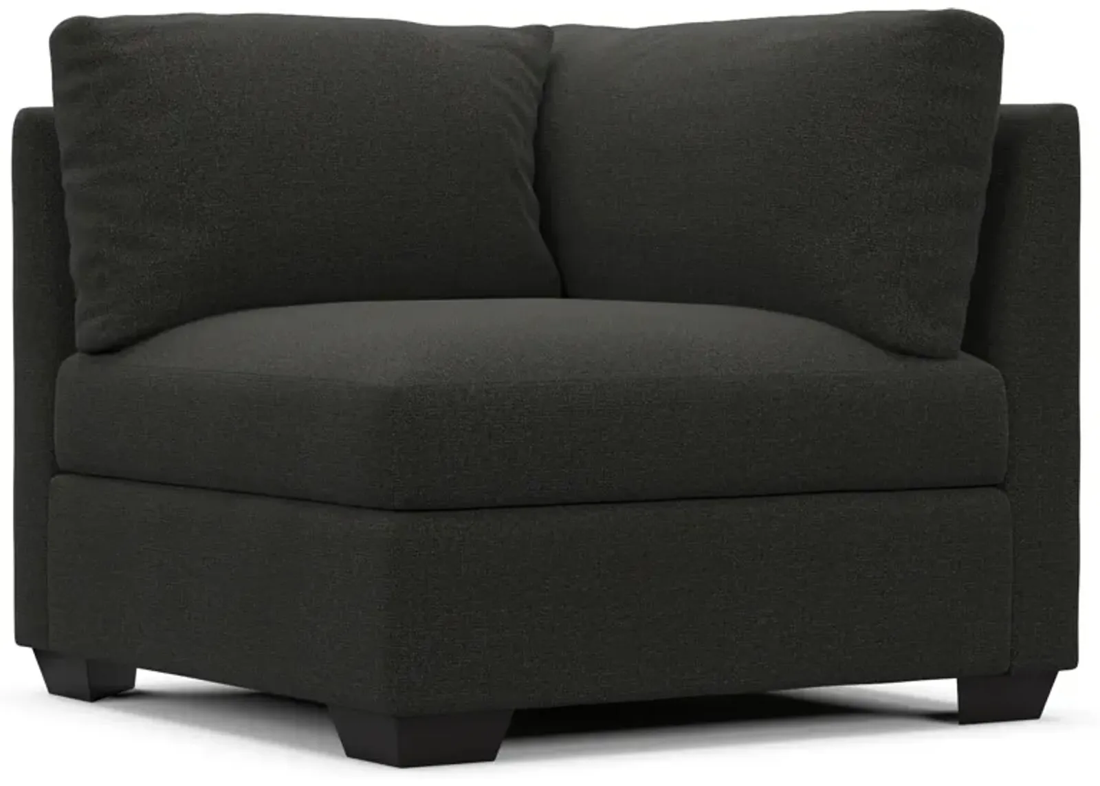 Beckham Foam Comfort Corner Chair - Liv Onyx