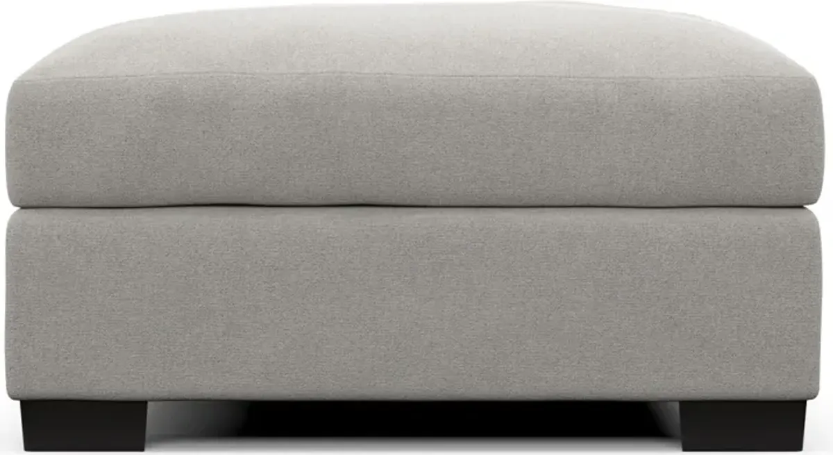 Beckham Foam Comfort Ottoman - Basker Dove