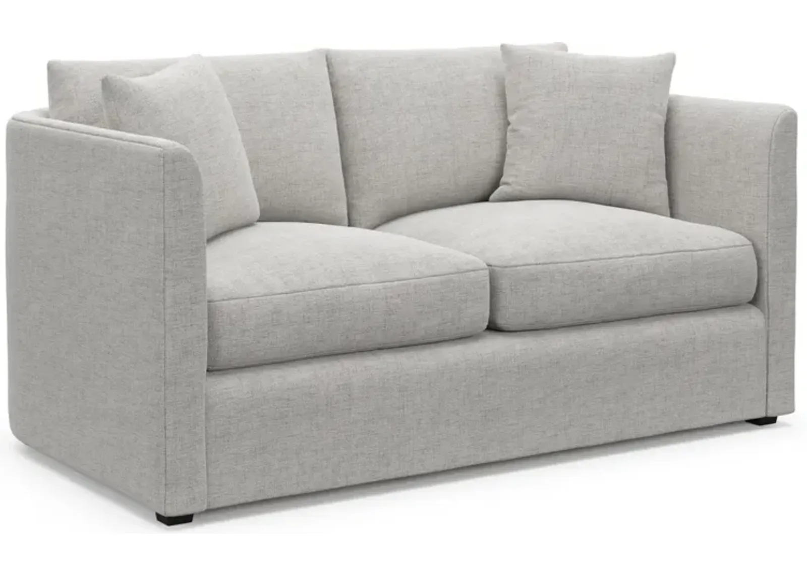 Beckham Foam Comfort 2-Piece Sofa - Adario Fog