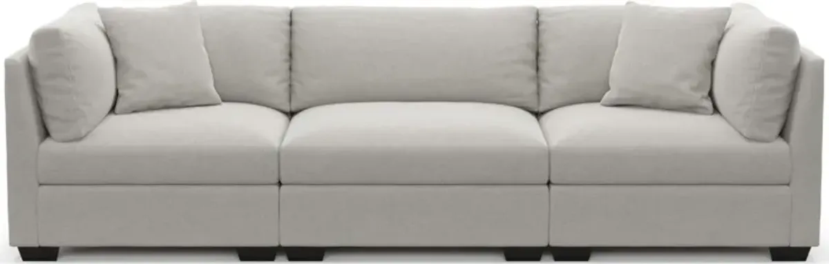 Beckham Foam Comfort 3-Piece Sofa - Basker Dove