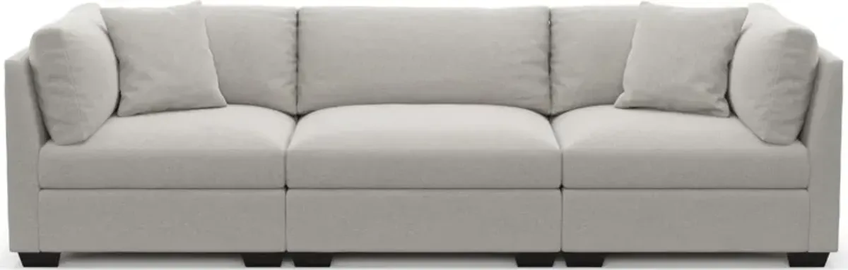 Beckham Hybrid Comfort 3-Piece Sofa - Basker Dove