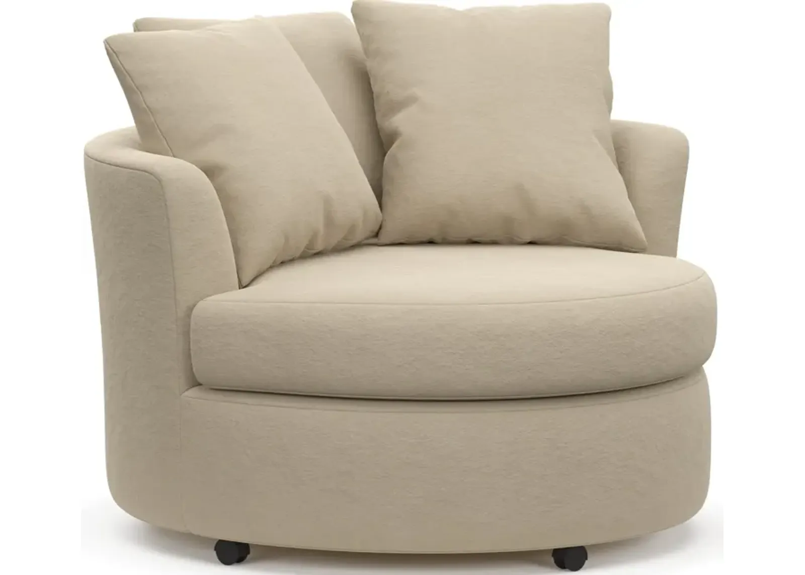 Orren Accent Swivel Chair - Merrimac Ecru