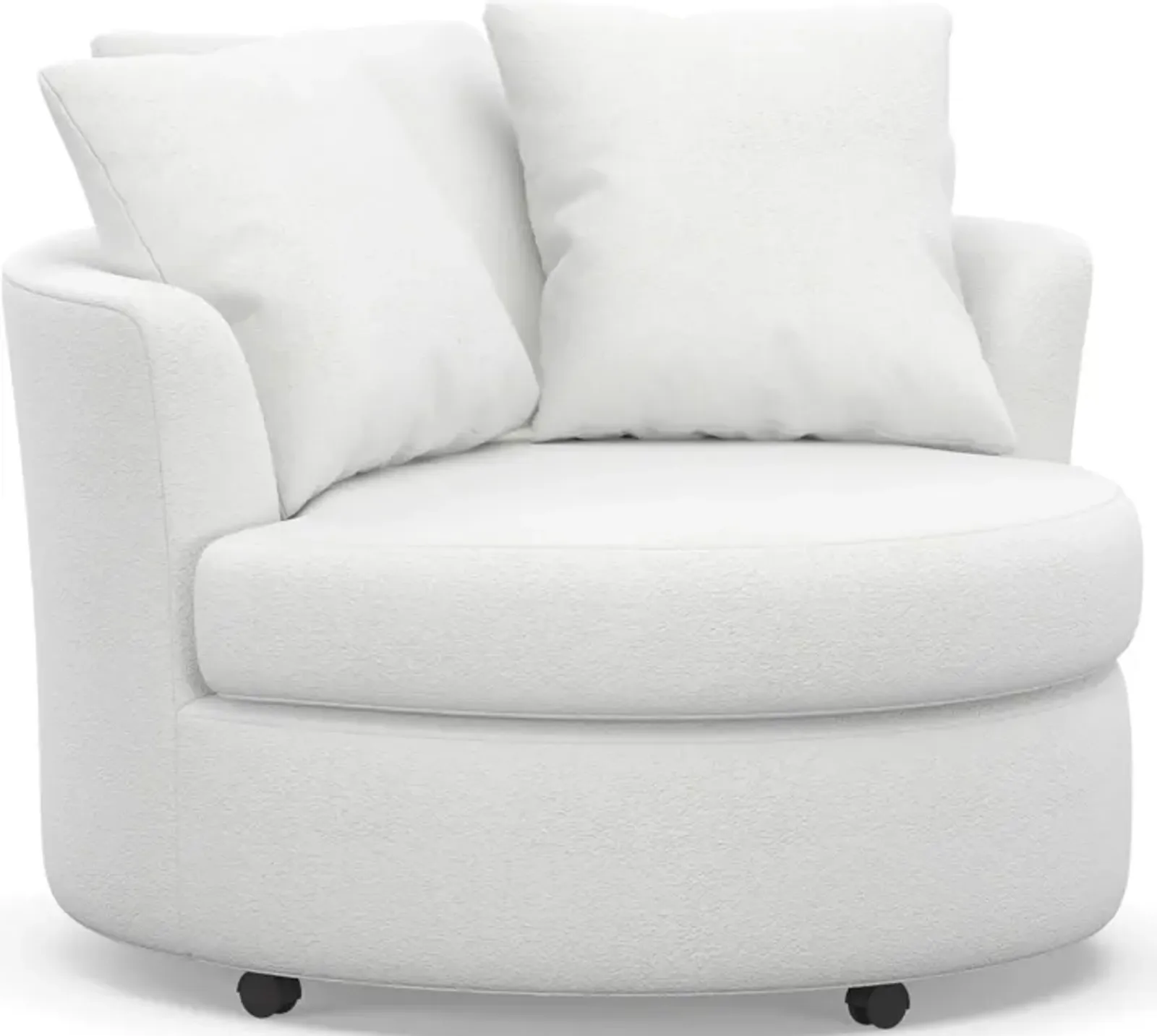 Orren Accent Swivel Chair - Lovie Chalk