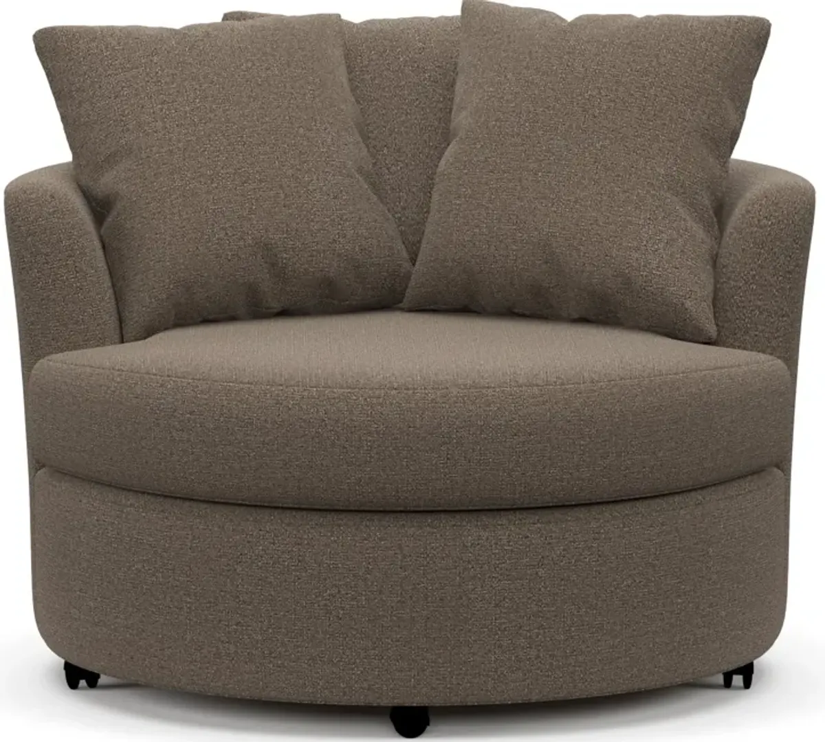 Orren  Swivel Accent Chair - Liv Umber