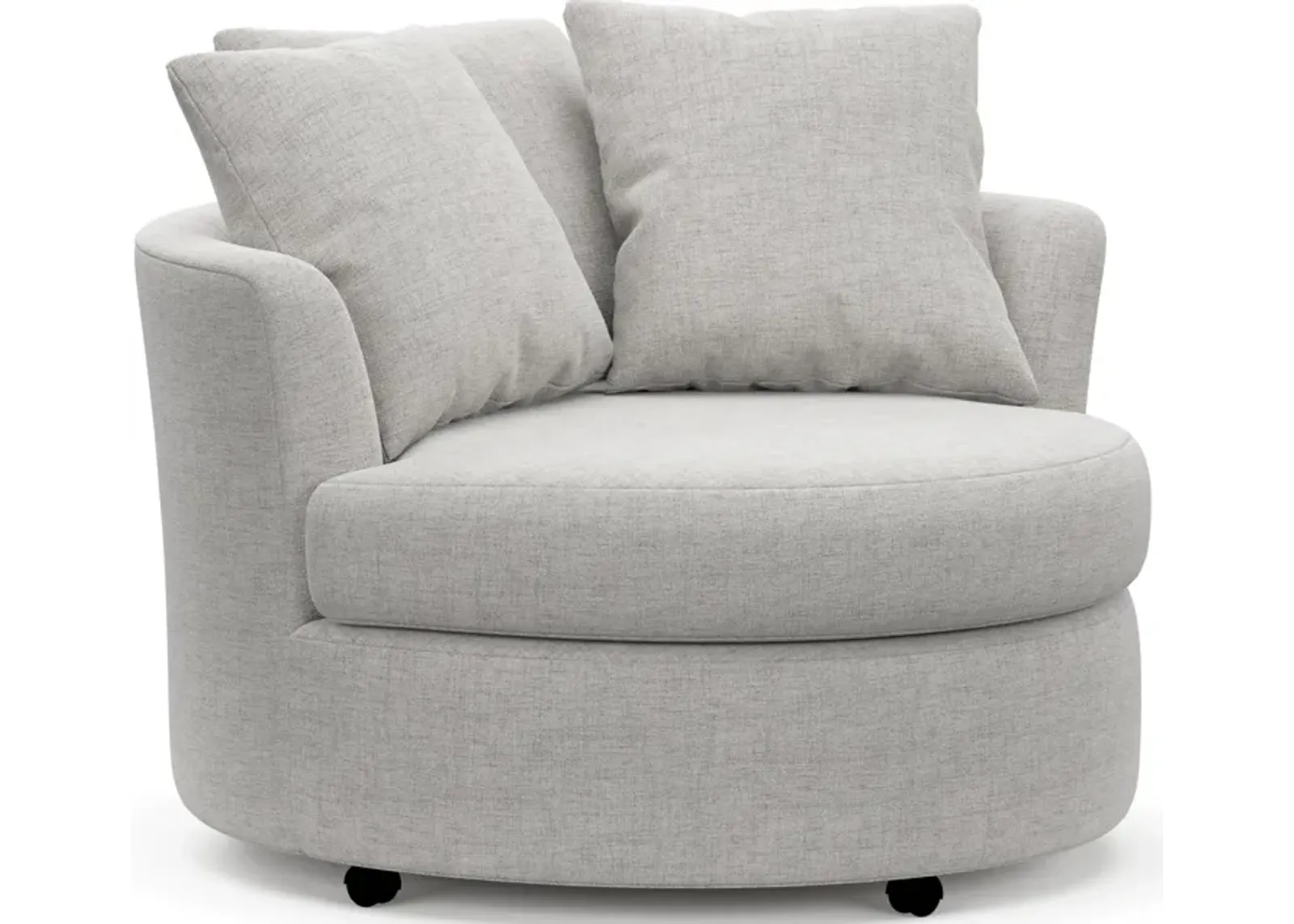 Orren  Swivel Accent Chair - Adario Fog