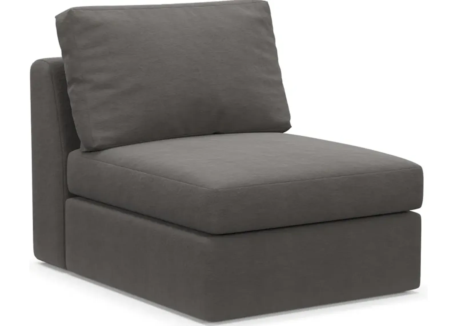 Collin Foam Comfort Armless Chair - Merrimac Ash