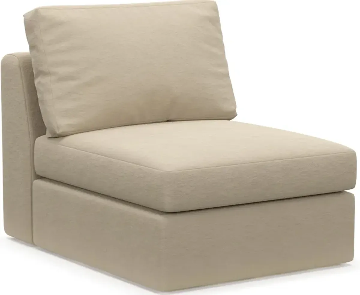 Collin Foam Comfort Armless Chair - Merrimac Ecru