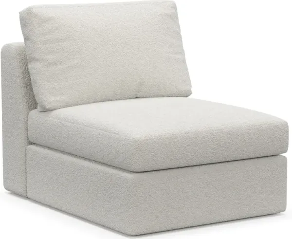 Collin Foam Comfort Armless Chair - Texel Gray