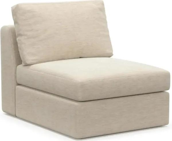 Collin Foam Comfort Armless Chair - Luscious Champagne