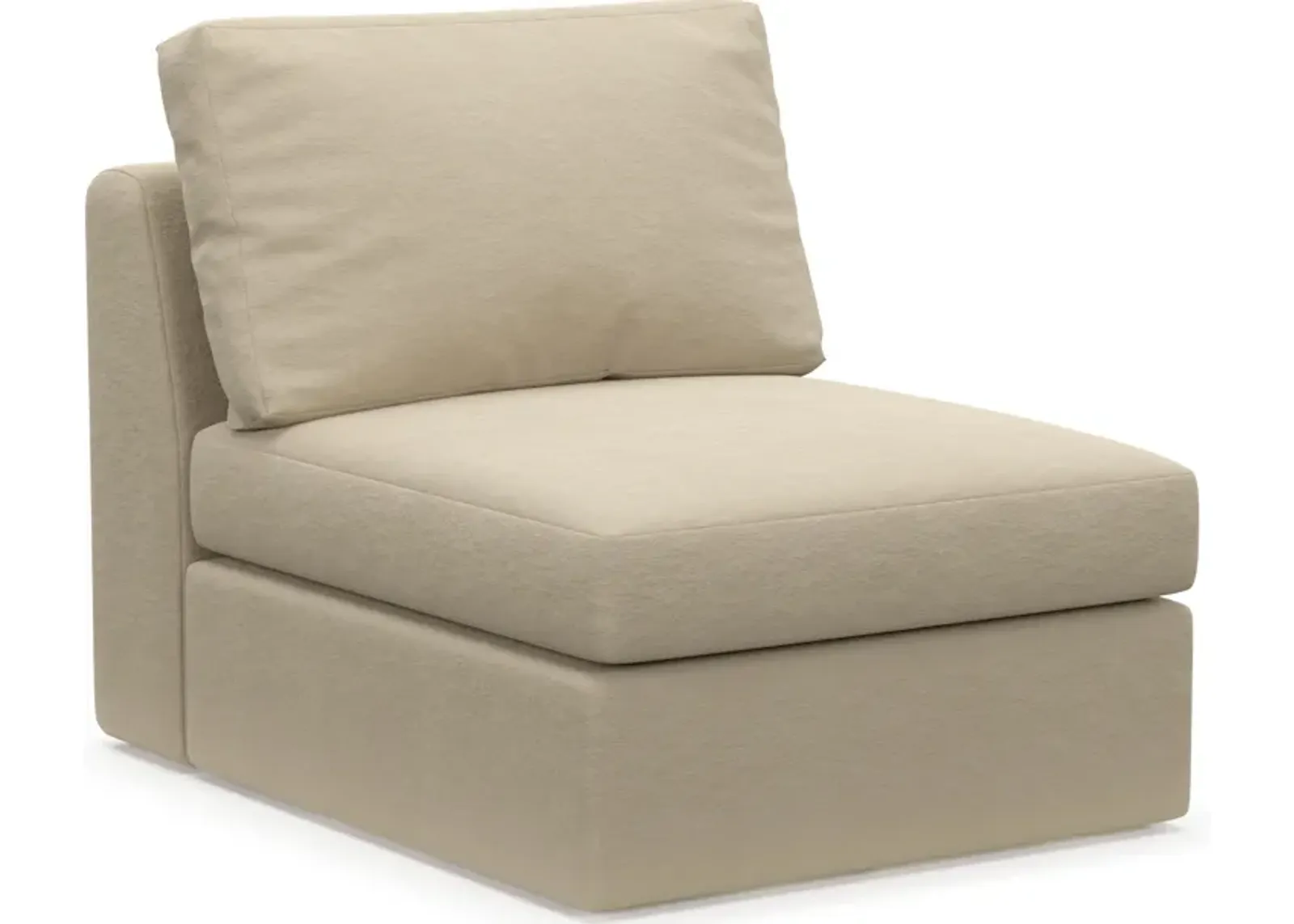 Collin Hybrid Comfort Armless Chair - Merrimac Ecru