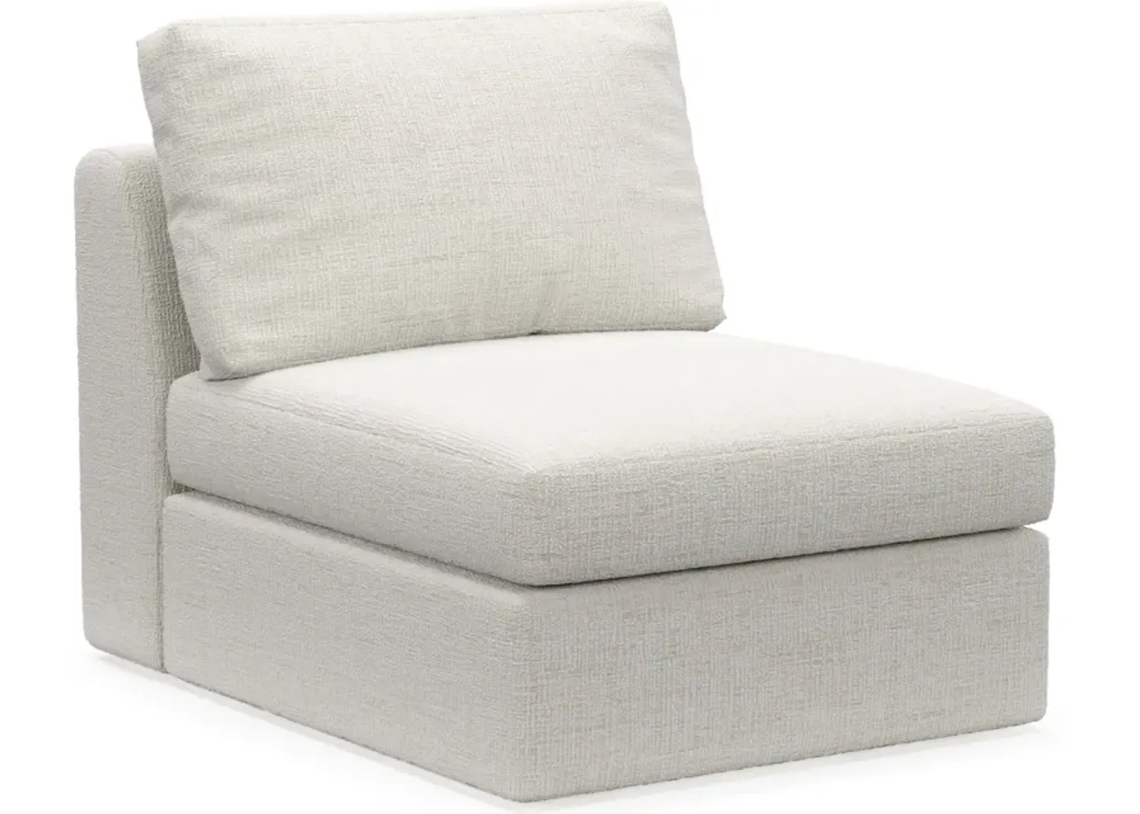 Collin Hybrid Comfort Armless Chair - Bantu Pearl