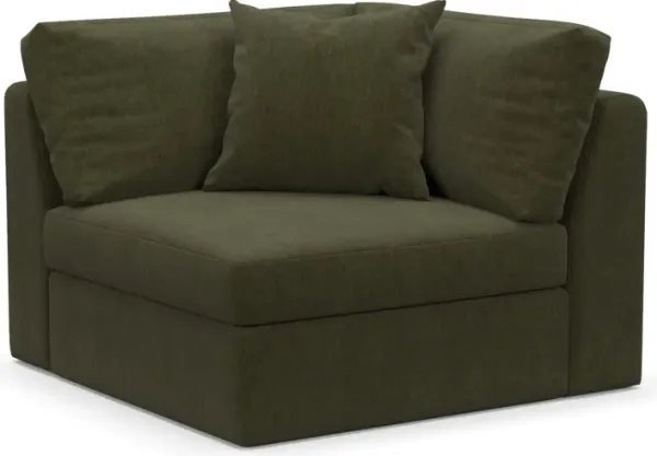 Collin Foam Comfort Corner Chair - Marina Moss