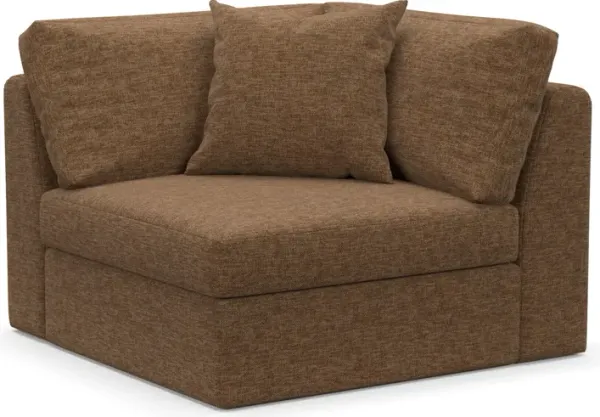 Collin Hybrid Comfort Corner Chair - Balvi Truffle