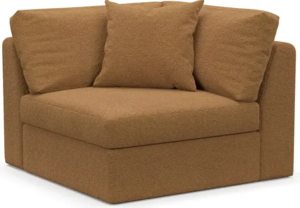 Collin Hybrid Comfort Corner Chair - Nora Camel