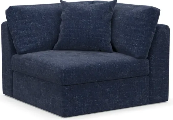 Collin Hybrid Comfort Corner Chair - Sundar Navy