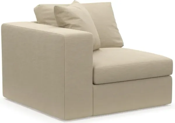 Collin Foam Comfort Left-Facing Chair - Merrimac Ecru