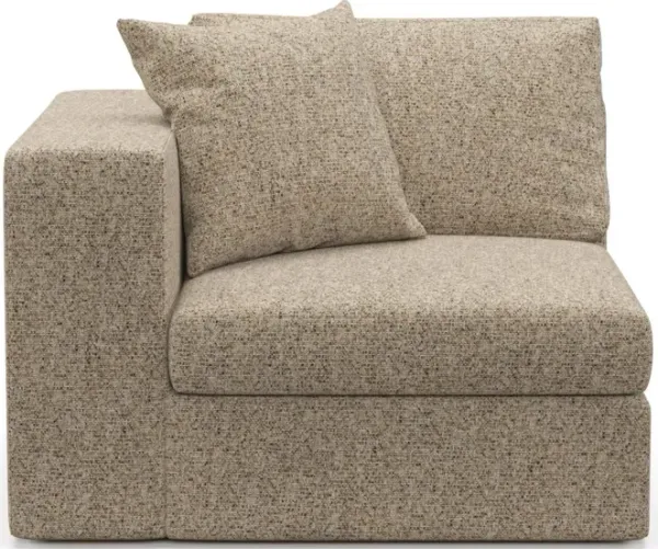 Collin Foam Comfort Left Arm Facing Chair - Haley Sand