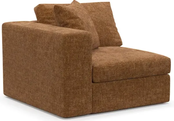 Collin Hybrid Comfort Left Arm Facing Chair - Sundar Spice