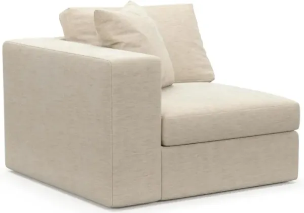 Collin Hybrid Comfort Left Arm Facing Chair - Luscious Champagne