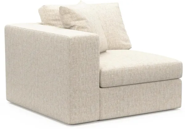 Collin Hybrid Comfort Left Arm Facing Chair - Haley Ivory