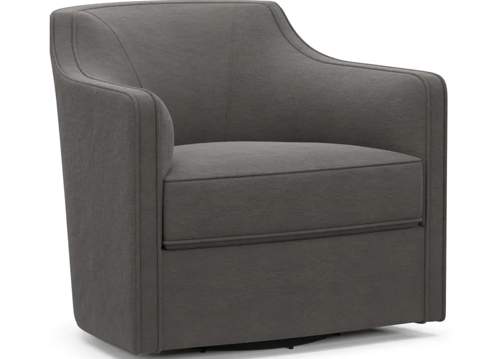 Tegan Accent Swivel Chair - Merrimac Ash