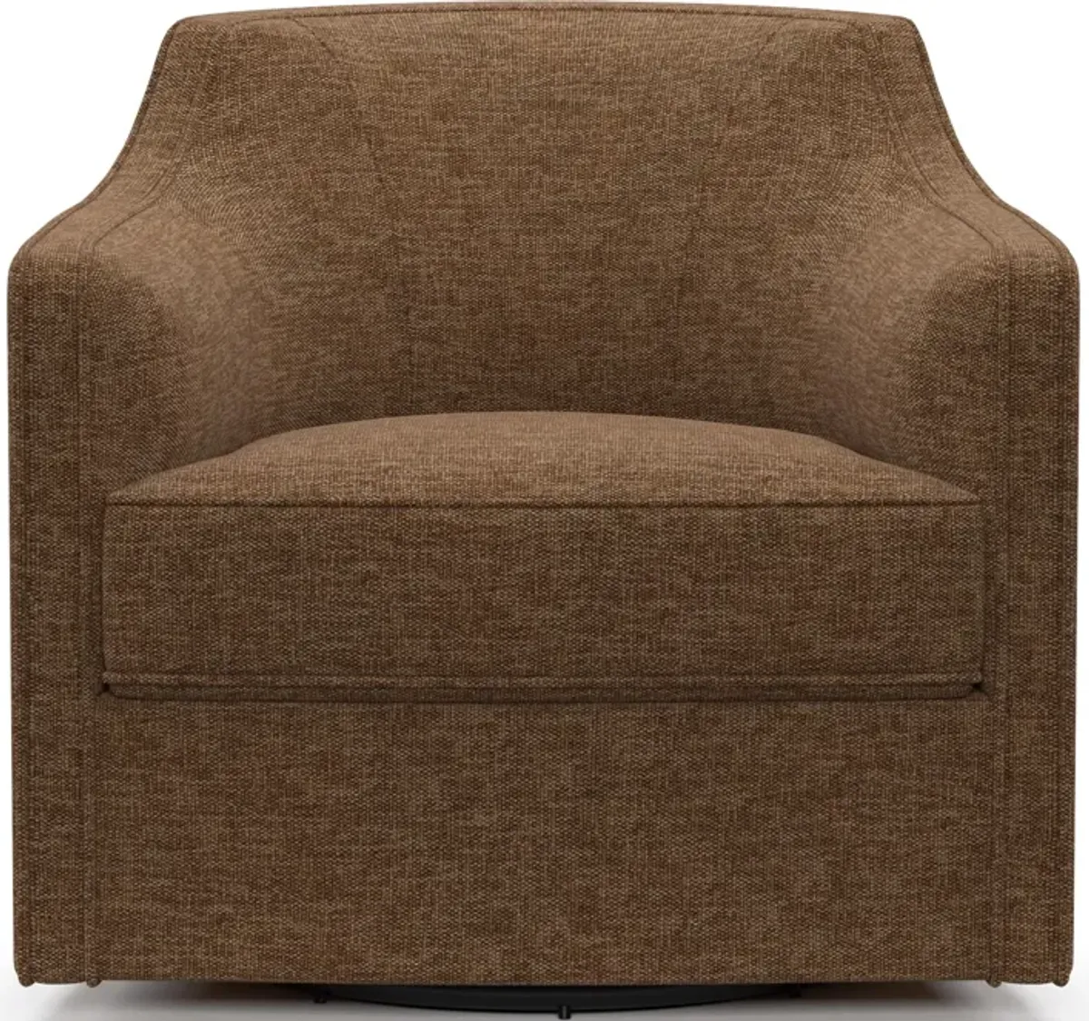 Tegan Core Comfort Swivel Chair - Balvi Truffle