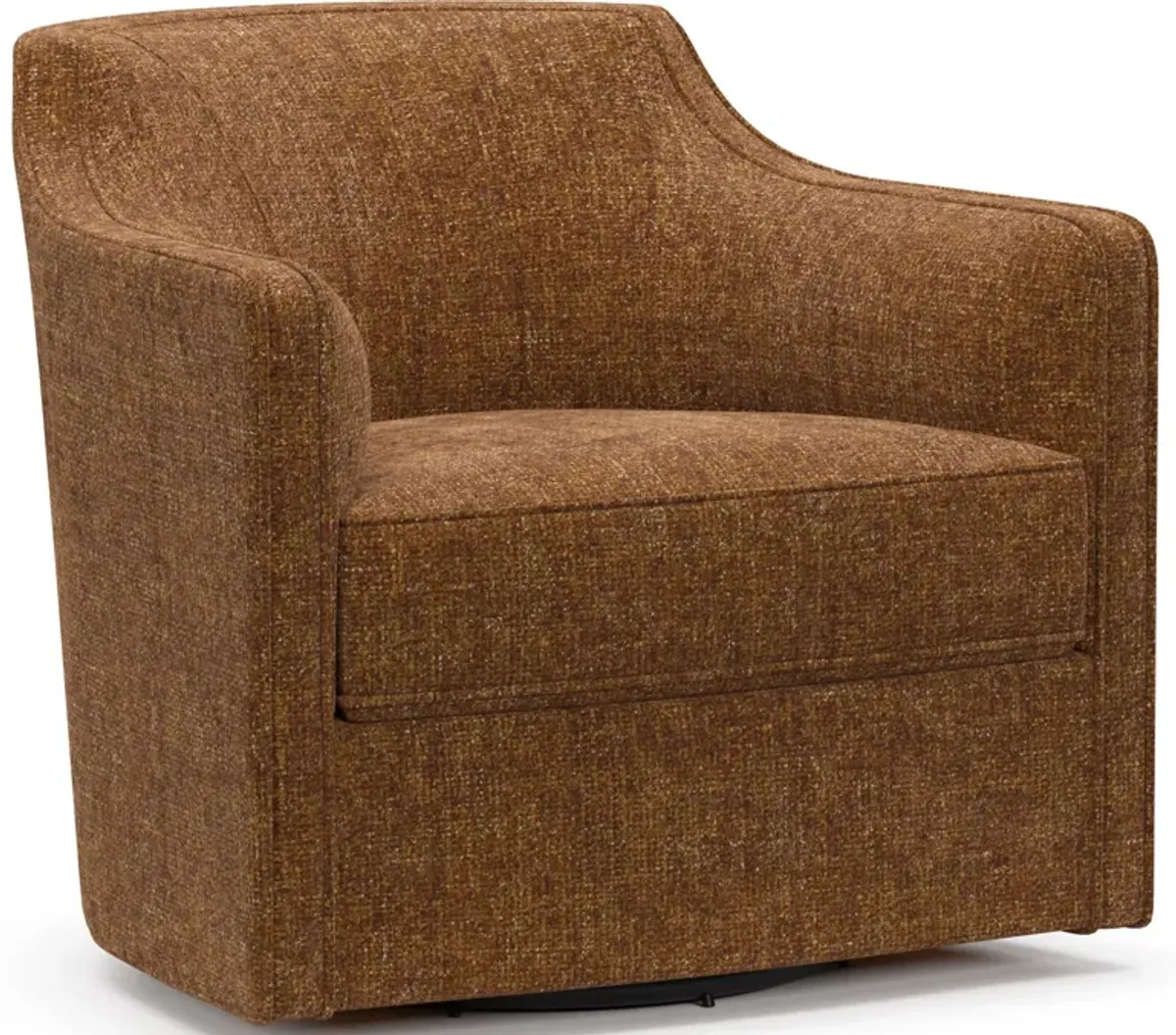 Tegan Accent Swivel Chair - Sundar Spice