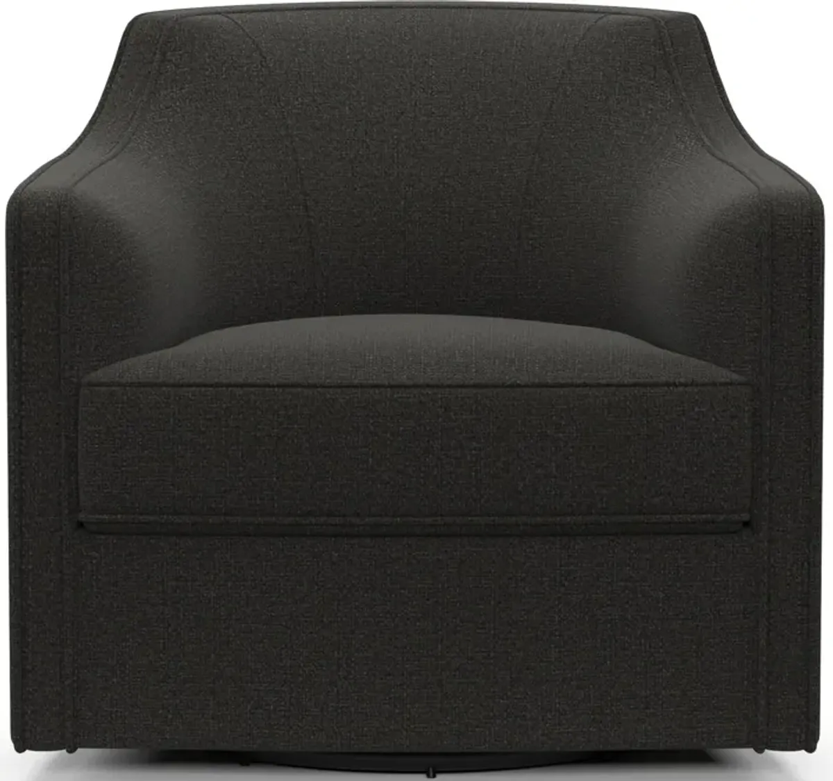 Tegan  Accent Swivel Chair - Liv Onyx