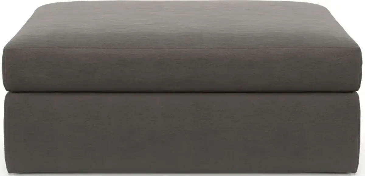 Collin Foam Comfort Ottoman - Merrimac Ash