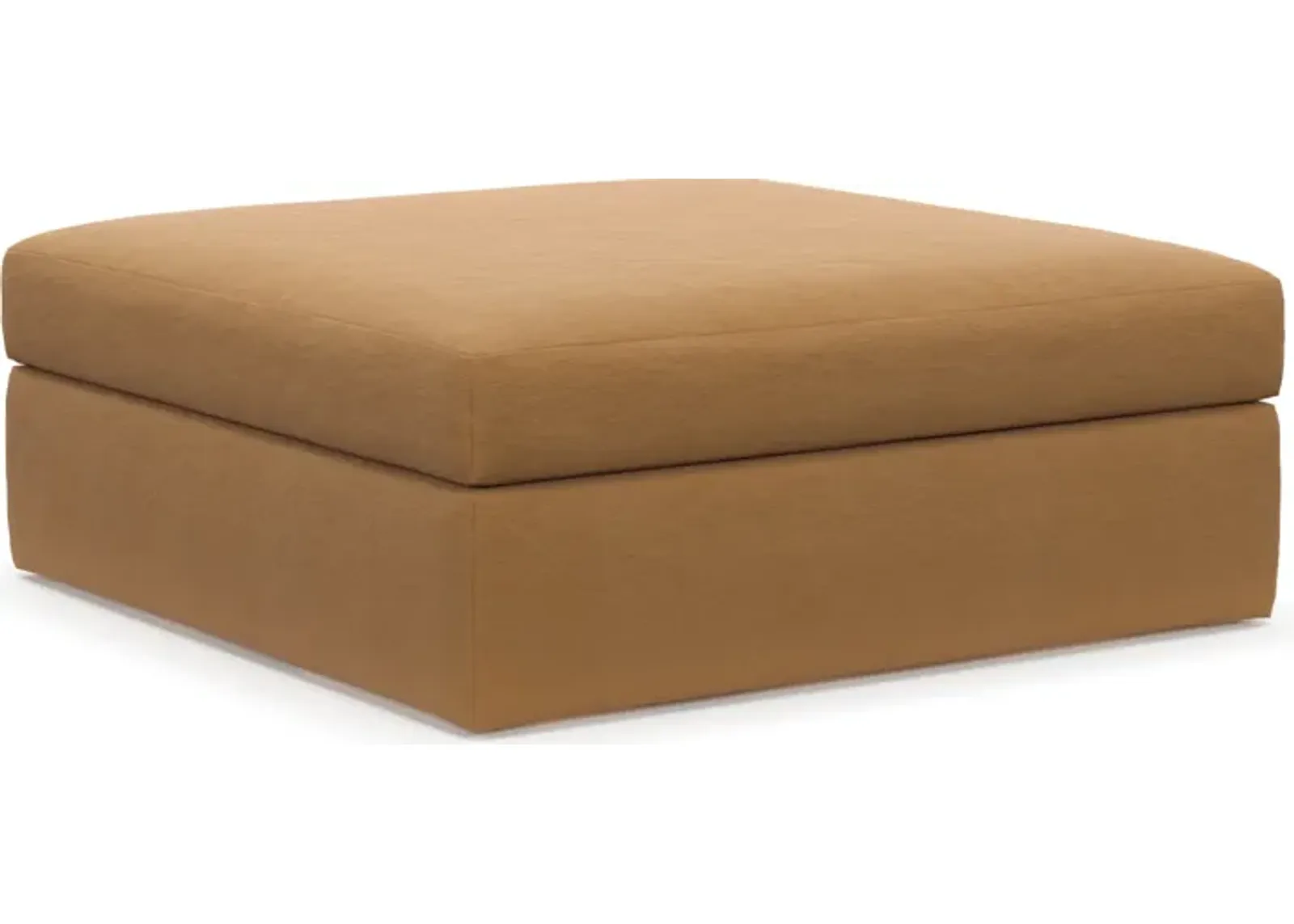 Collin Foam Comfort Ottoman - Merrimac Topaz