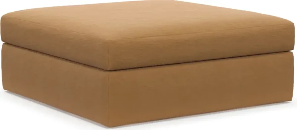 Collin Foam Comfort Ottoman - Merrimac Topaz