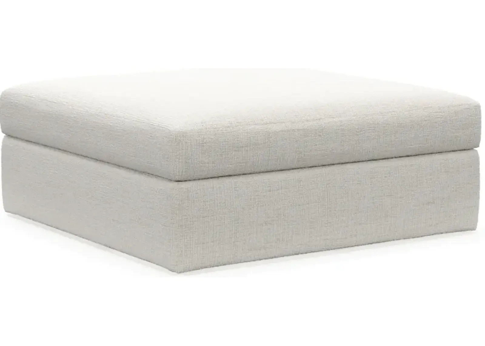 Collin Foam Comfort Ottoman - Bantu Pearl