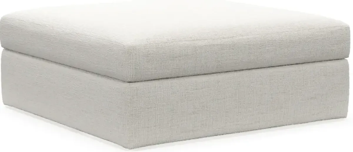 Collin Foam Comfort Ottoman - Bantu Pearl