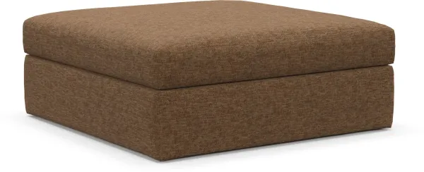 Collin Foam Comfort Ottoman - Balvi Truffle